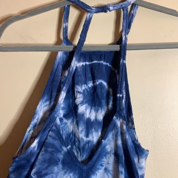 American Eagle Blue Tie-Dye Dress - Picture 4 of 5